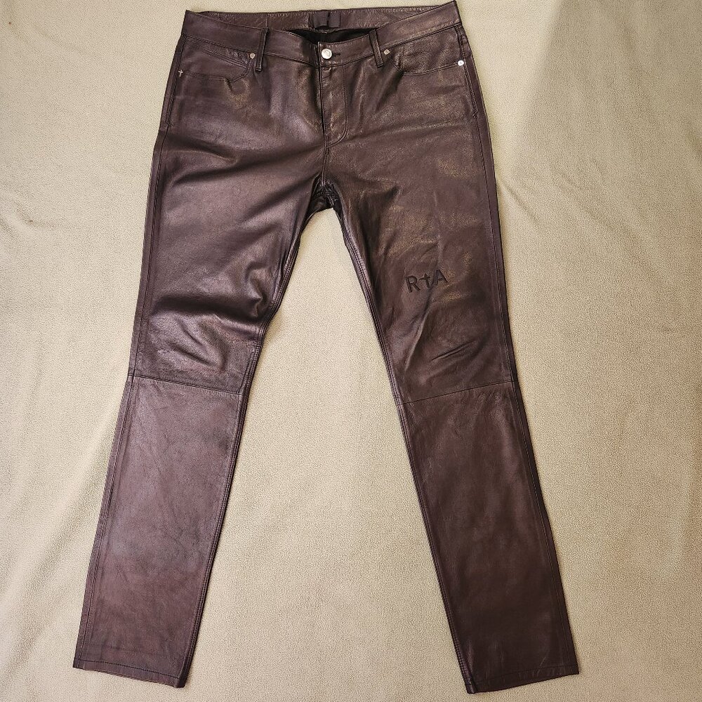 RtA Bryant Leather Pants